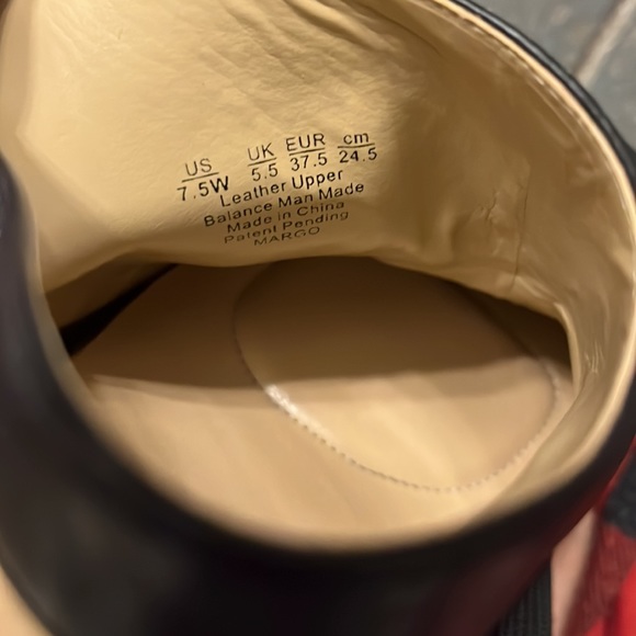 BOGO FREE ALL ITEMS! Naturalized black leather sling back size 7.5W - Picture 6 of 8